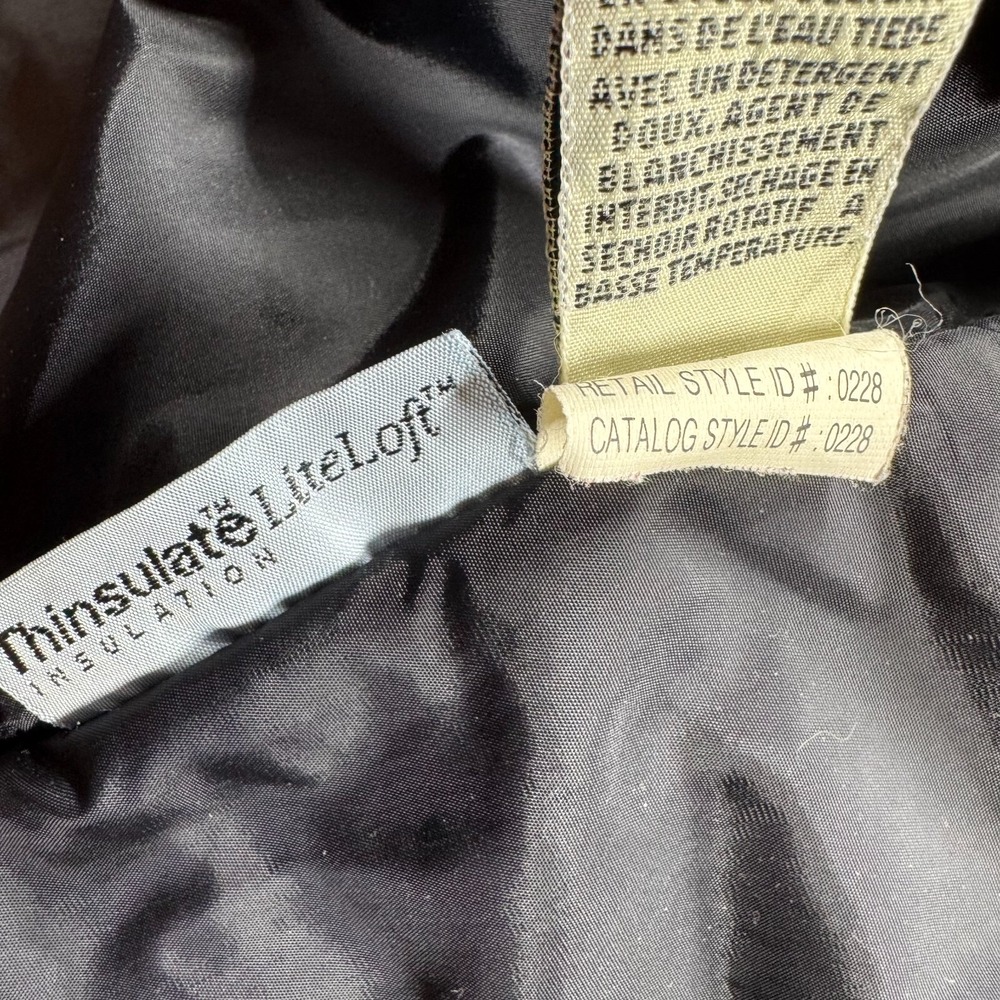 Vintage Eddie Bauer Barn Jacket Women M Weather Edge Thinsulate Gorpcore Outdoor - Picture 4 of 9